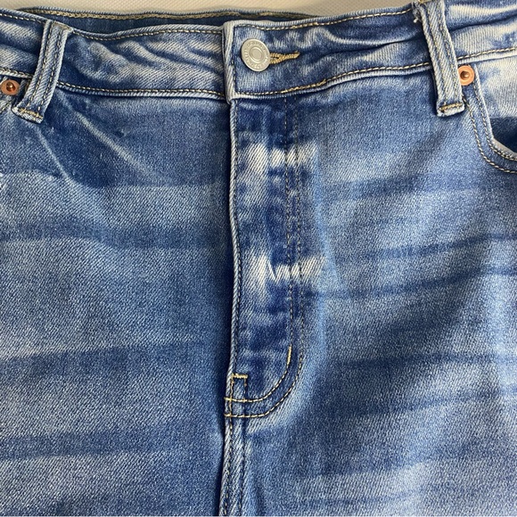 Distressed Denim Women Shorts - Picture 8 of 16